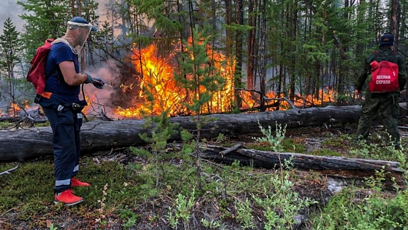 Firefighters Get Help From Russian Military To Battle Major Blazes In Yakutia