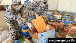 "Qarpız" yükündə 110 kiloqramdan artıq narkotik vasitə aşkar edildi