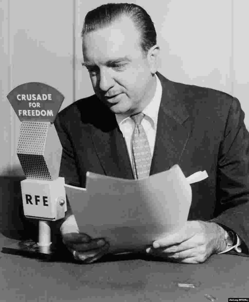 U.S. journalist Walter Cronkite narrates a film about RFE commissioned by the National Committee for a Free Europe-1960s - U.S. journalist Walter Cronkite narrates a film about RFE commissioned by the National Committee for a Free Europe in the 1960's.