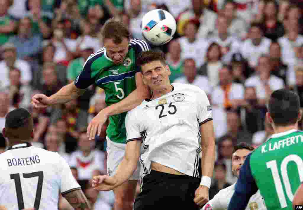 بازی ایرلند شمالی و آلمان.