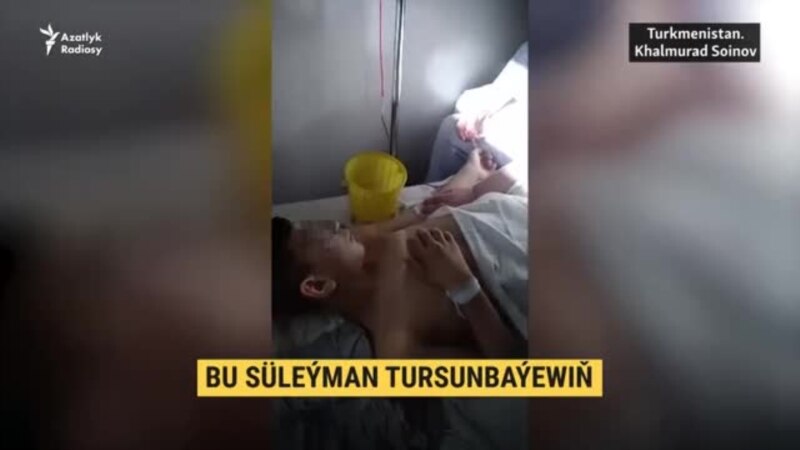 Türkmenistanda 14 ýaşly pälwany IIM-niň kadetinden utulmandygy üçin öler ýaly urdular