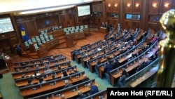 Vazhdimi i seancës konstituive të Kuvendit të Kosovës. 3 maj 2025. 