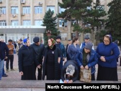 Пикет пострадавших