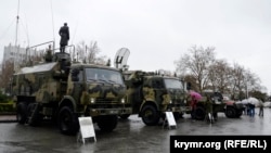 Выставка военной техники в Севастополе, архивное фото