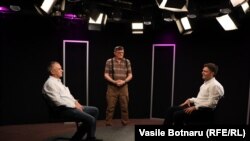 Vasile Botnaru și invitații săi, Igor Boțan și Ion Guzun, august 2020