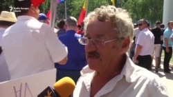 Reacții ale manifestanților la adoptarea votului mixt