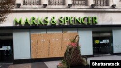 Крама Marks & Spencer у ангельскім горадзе Бірмінгэм. Фота: Shutterstock