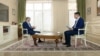Мурдагы президент Алмазбек Атамбаев жана журналист Канат Каниметов. 2018-жылдын 10-декабрында «Апрель» телеканалынан көрсөтүлгөн маектен бир ирмем. 