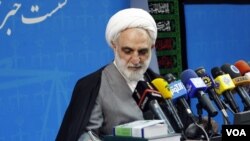 غلامحسین محسنی اژه‌ای می‌گوید رئیس جمهور نمی‌تواند مصوبات کمیته تعیین مصادیق محتوای مجرمانه را ابطال کند.