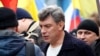 Борис Немцов на антивоенном марше в Москве, 15 марта 2014 года 