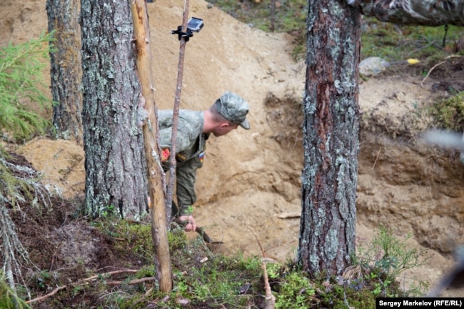 Сандармох, раскопки. Экспедиция Российского военно-исторического общества