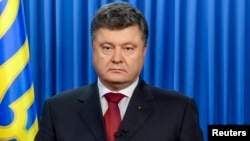 Украина президенті Петр Порошенко. Киев, 13 қаңтар 2015 жыл.