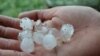 Aid groups have called the hailstorm "the largest disaster in Georgia since the August 2008 conflict" with Russia.