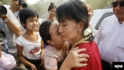 Символ бирманской оппозиции - Аун Сан Су Чжи