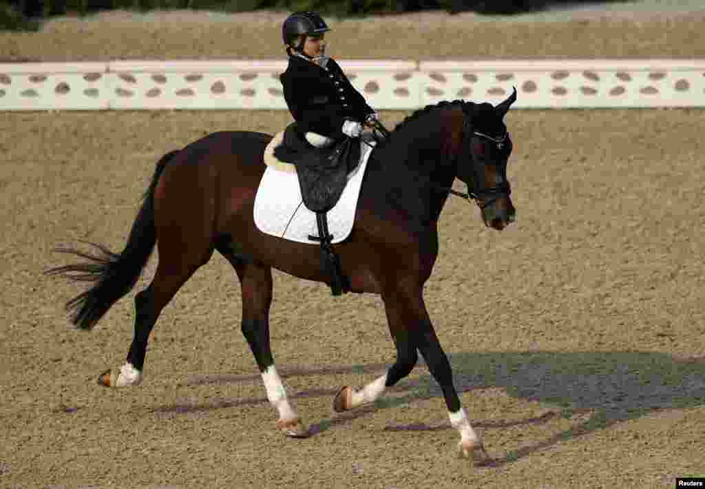 Датчанка Стинна Кааструп завоевала бронзу в конном спорте.