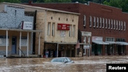 سیلاب در ایالت کنتاکی امریکا
