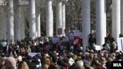 „Нема да нè снема“ – Осмомартовски марш за женските права во Скопје. 08.03.2026