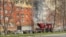 Russia - Cheboksary - Consequences of a drone hitting a residential building - May 5, 2026