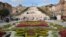 Armenia-Panorama of Yerevan city Cascade memorial, undated