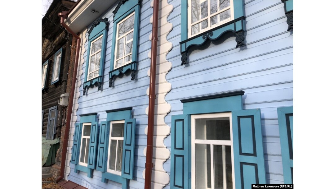 One of the Tomsk houses restored under the government’s Rent For A Ruble program.