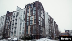 Киев аймагындагы орусиялык дрондун чабуулунан кийинки көрүнүш. 28-январь, 2026-жыл.