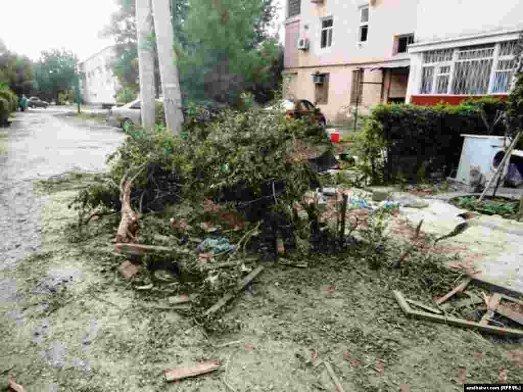 Aşgabatdaky harabaçylyk