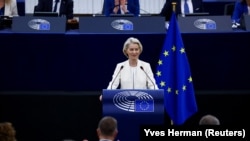 Президентка Єврокомісії Урсула фон дер Ляєн, Страсбург, 16 вересня 2026 року