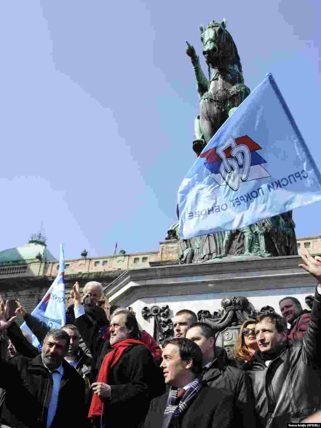 Obeležavanje 20. godišnjice martovskih demonstracija, 9. mart 2011