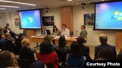 На слушаниях «Последствия подавления прав человека в Азербайджане» в Вашингтоне, 27.10.2014