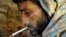 A drug addict in the Afghan city of Herat
