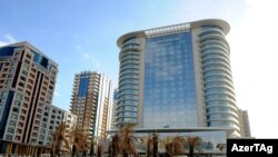 Azerbaijan -- JW Marriott Absheron hotel in Baku, 