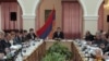 Armenia -- The cabinet of ministers meets in Vanadzor on October 1.