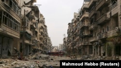 Пригород Алеппо, декабрь 2014 г.