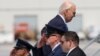 U.S. President Joe Biden boards Air Force One, at Harry Reid international airport in Las Vegas