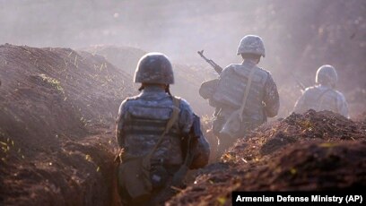 На границе Армении и Азербайджана возобновились столкновения