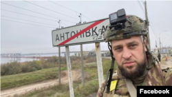 Валід в Антонівці після звільнення від російських військ (фото з особистого архіву)