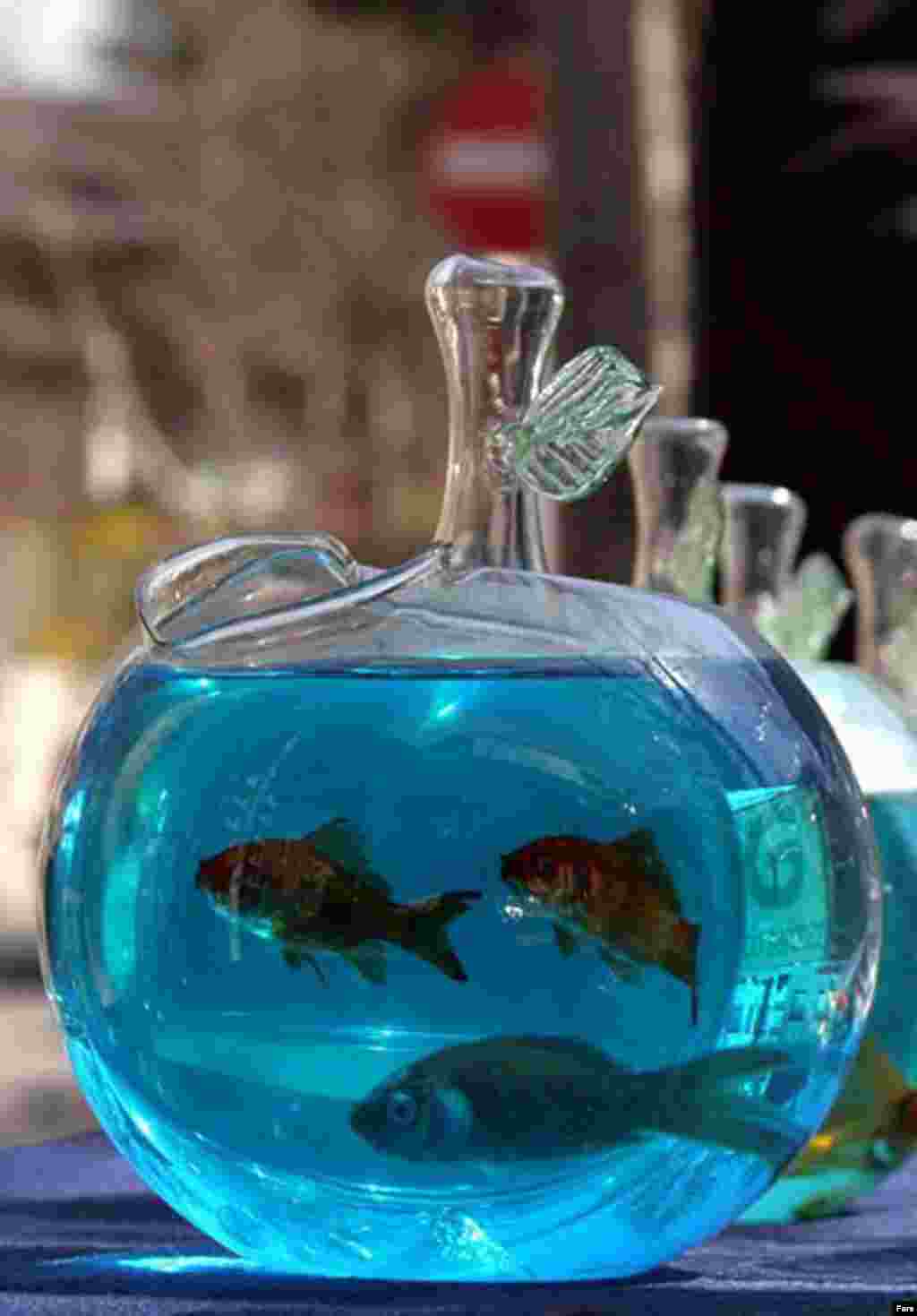 ماهی های قرمز هر چند عمری کوتاه دارند، اما جلوه ای ویژه به سفره هفت سین می دهند.