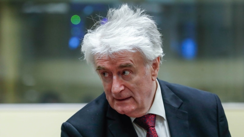 Hague Court Set To Rule On Bosnian Serb Wartime Leader Karadzic's Appeal