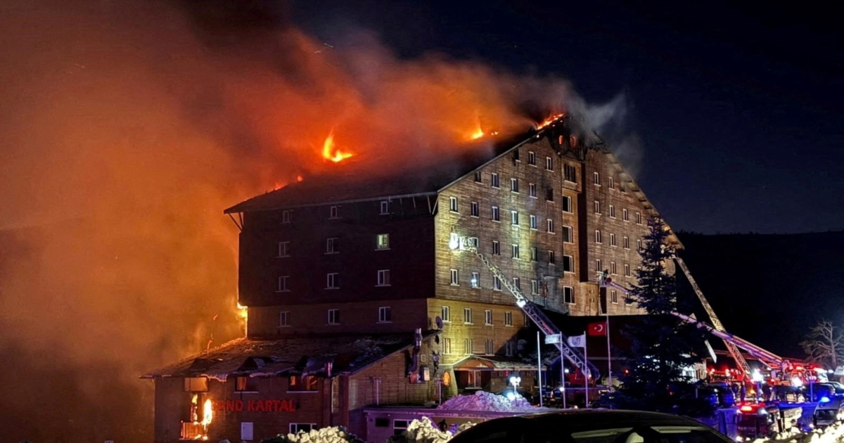 თურქეთში სამუდამო პატიმრობა მიუსაჯეს 11 პირს ხანძრის გამო, რომელმაც 78 ადამიანი იმსხვერპლა