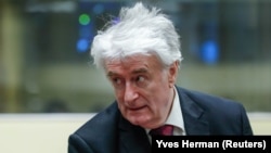 Ish-lideri i serbëve të Bosnjës, Radovan Karaxhiq.