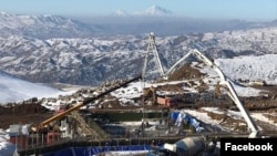 Armenia - The U.S.-based company Lydian International builds a gold mine at the Amulsar deposit, 9Dec2017. (Photo by Lydian Armenia) 