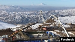 Armenia - The U.S.-based company Lydian International builds a gold mine at the Amulsar deposit, 9Dec2017. (Photo by Lydian Armenia)