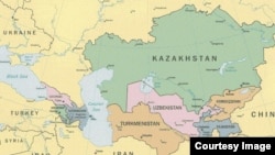 Орталық Азия картасы