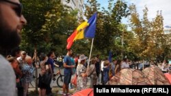 Մոլդովա - Ցուցարարները Քիշնևի կենտրոնում վրանային քաղաք են հիմնել
