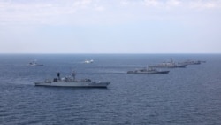 Військові навчання Sea Breeze у Чорному морі. Одеса, Україна. 2020 рік