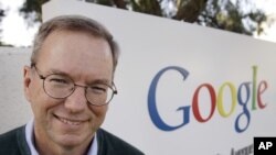 Голова і виконавчий директор компанії Google Ерік Шмідт