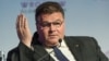 Poland -- Lithuanian Foreign Minister Linas Linkevicius speaks during a panel 'Keeping Europe Safe' in the context of the Wroclaw Global Forum 2016 in Wroclaw, June 2, 2016