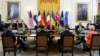 Встреча лидеров США, Украины и европейских стран в Белом доме 18 августа