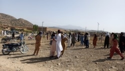 د جنوبي وزيرستان ځايي خلک د هاوان مرمۍ بريدونو ضد د احتجاج لپاره راوتلي دي ـ انځور له ارشيفه