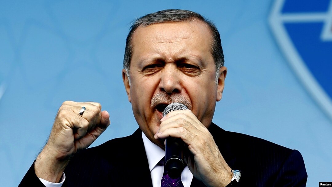 Redžep Tajip Erdoan na skupu u Konji, 14. april 2017.